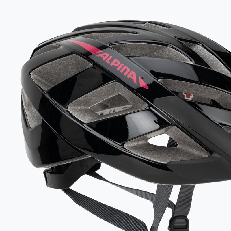 Casco da ciclismo Alpina Panoma 3.0 black/pink gloss 8