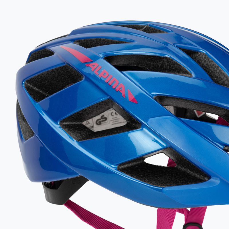 Casco da ciclismo Alpina Panoma 3.0 true blue/pink gloss 7