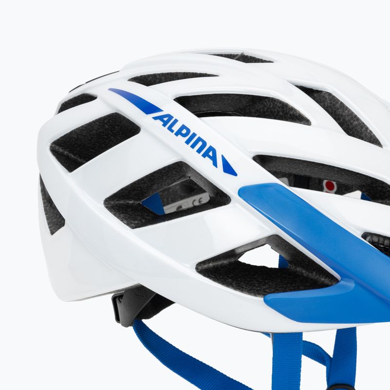Casco da ciclismo Alpina Panoma 3.0 white/blue gloss 7