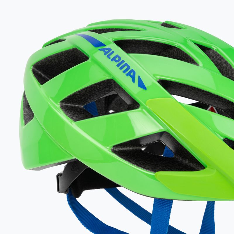 Casco da ciclismo Alpina Panoma 3.0 green/blue gloss 7
