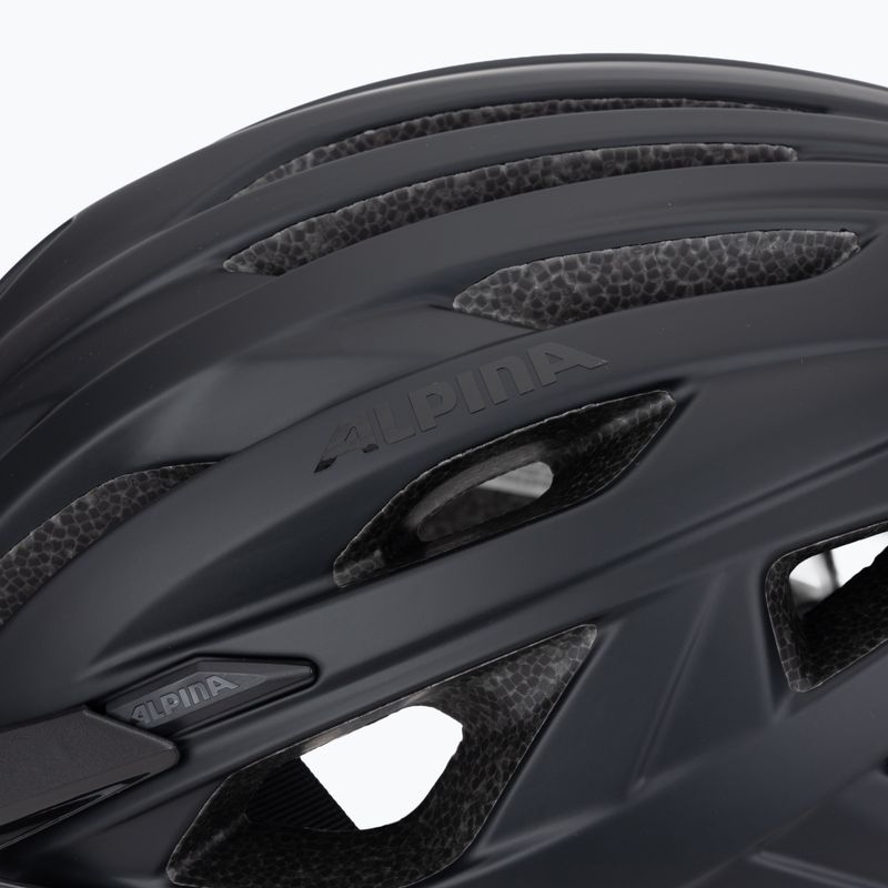Casco da bici Alpina Parana nero opaco 7