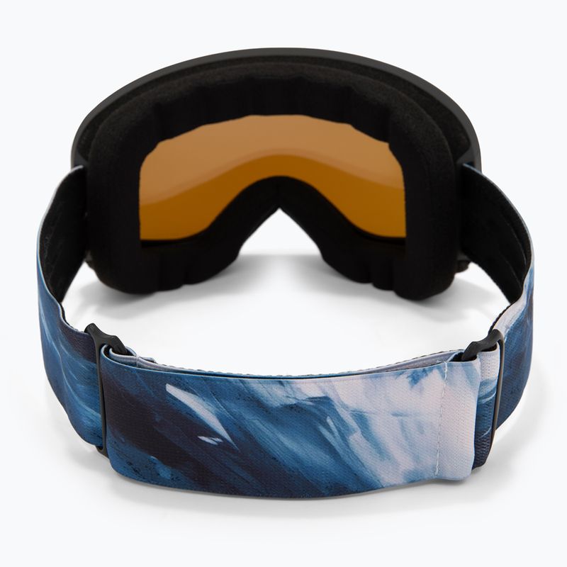 Maschera da sci Alpina Slope Q-Lite black/blue matt/blue 3
