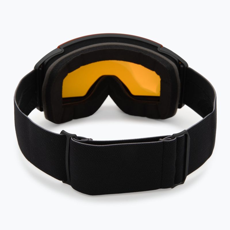 Maschera da sci Alpina Falera Mag Q-Lite matt black/red/pink 4