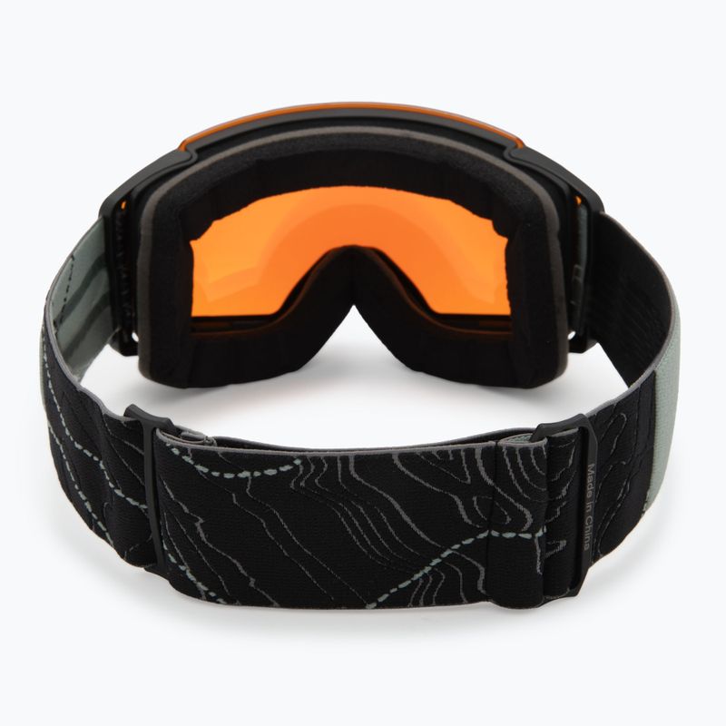 Maschera da sci Alpina Falera Mag Q-Lite black/green matt/green/pink 4