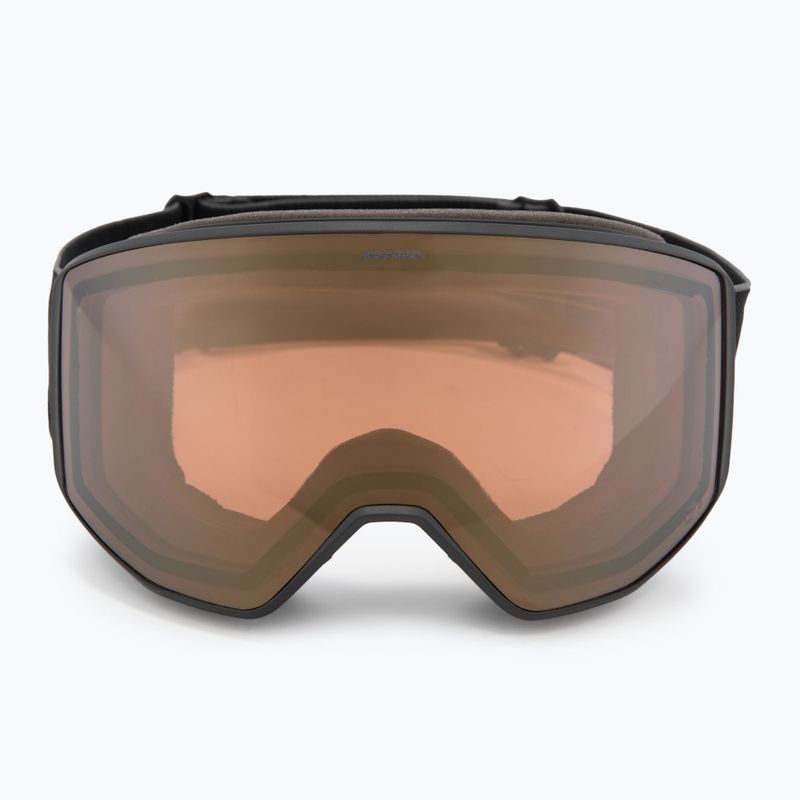 Maschera da sci Alpina Venet QV black matt/gold 2