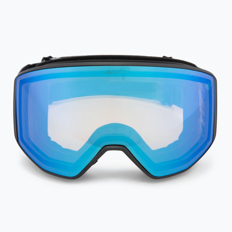 Maschera da sci Alpina Venet Q-Lite black/glacier matte/blue 2