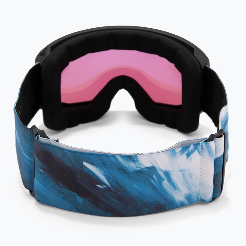 Maschera da sci Alpina Venet Q-Lite black/matt blue/blue 3