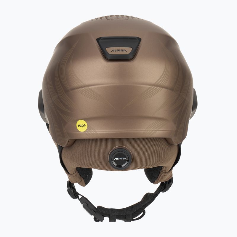 Casco da sci Alpina Oro QV Mips sepia metallic 4