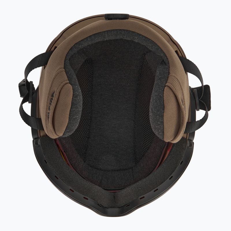 Casco da sci Alpina Oro QV Mips sepia metallic 5