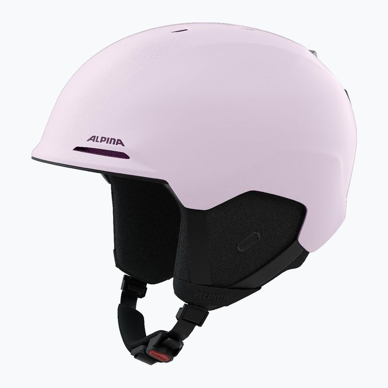 Casco da sci Alpina Brix smoke rose matt