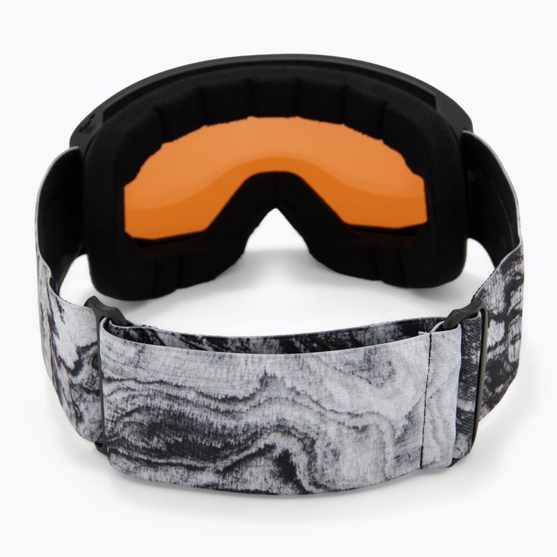 Maschera da sci Alpina Venet black/glacier matt/orange 3