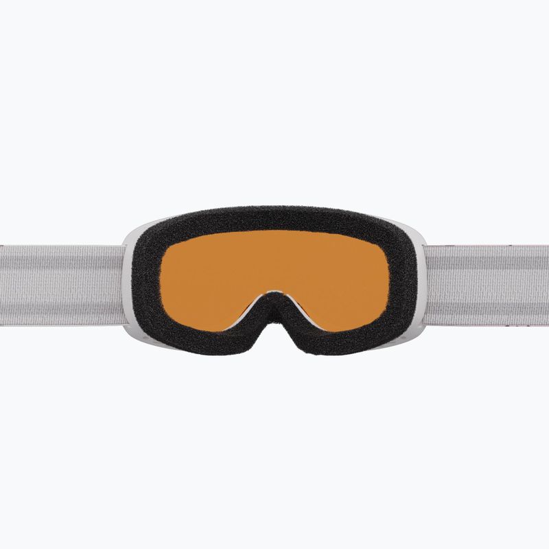 Maschera da sci per bambini Alpina Piney 2.0 white/rose matt/orange 5
