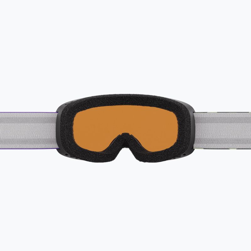 Maschera da sci per bambini Alpina Piney 2.0 sunny/lime matt/orange 5