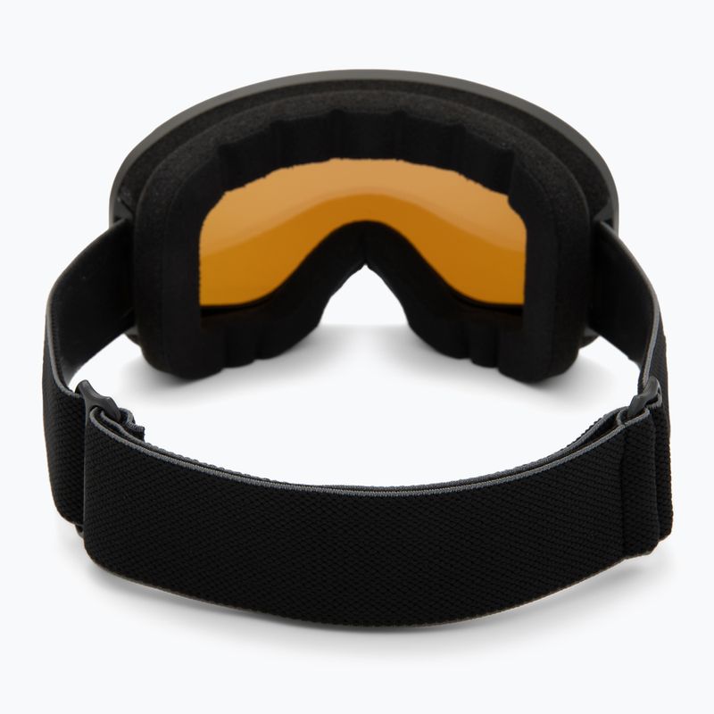 Maschera da sci Alpina Slope Q-Lite black/black matt/blue 3