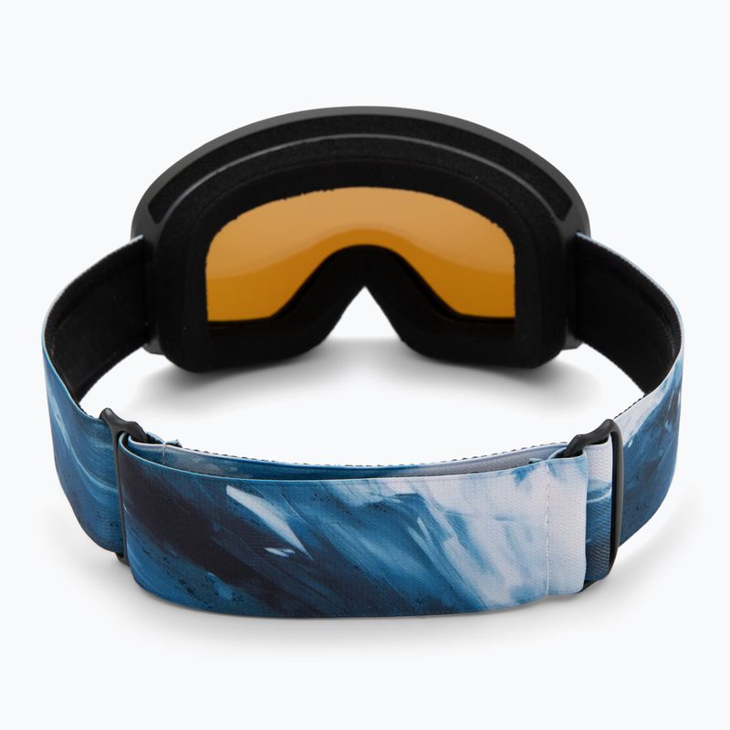 Maschera da sci per bambini Alpina Fernie Q-Lite black/blue matt 3