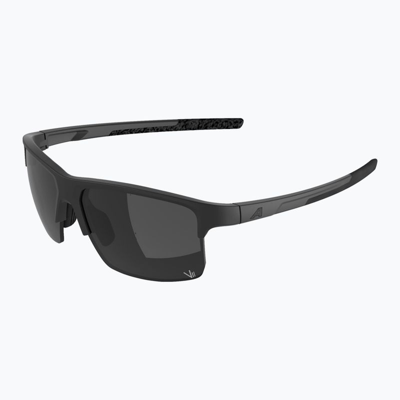 Occhiali da sole Alpina Eagle Q-Lite black matte/silver mirror