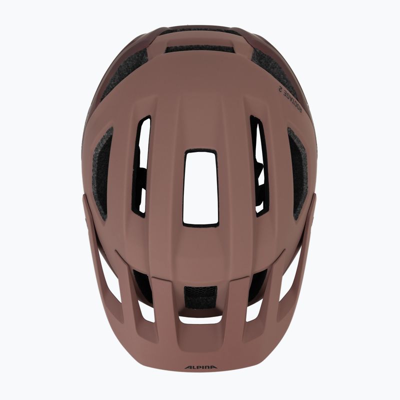 Casco da ciclismo Alpina Rootage 2 ox raisin matt 6