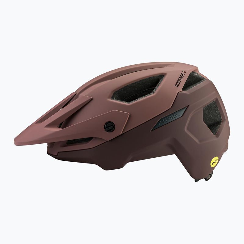 Casco da ciclismo Alpina Rootage 2 ox raisin matt 2