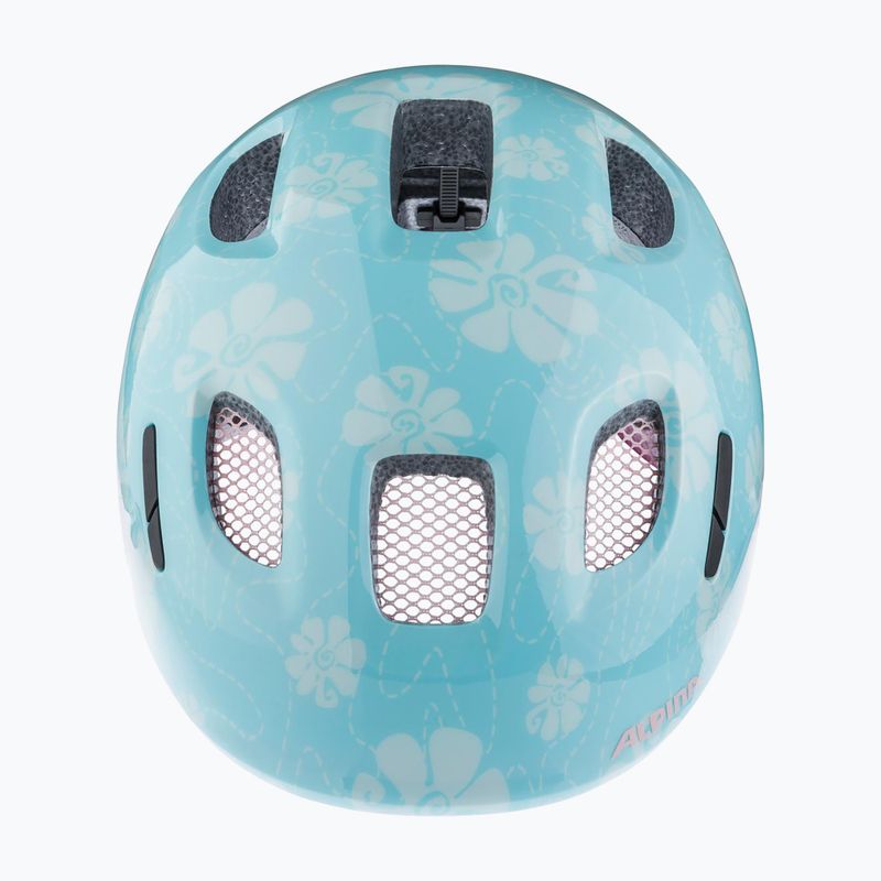 Casco da bici per bambini Alpina Ximo 2 Jr aqua rose flower gloss 4