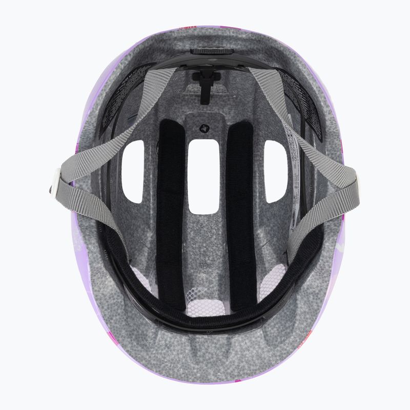 Casco da bici per bambini Alpina Ximo 2 Jr purple hearts gloss 5
