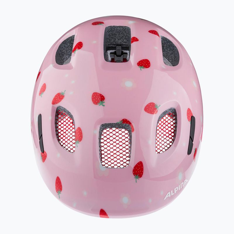 Casco da bici per bambini Alpina Ximo 2 Jr strawberry gloss 4