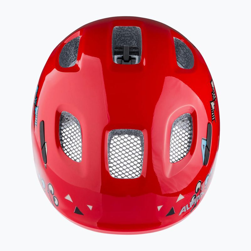 Casco da bici per bambini Alpina Ximo 2 Jr red smile gloss 4