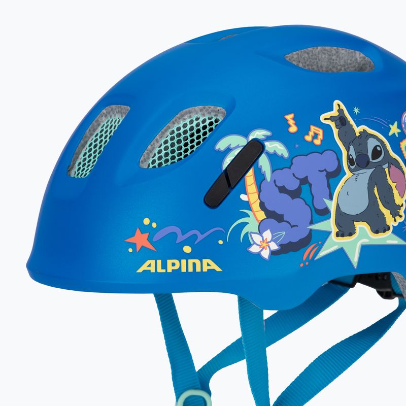 Casco da bici per bambini Alpina Ximo 2 Jr disney stich 7