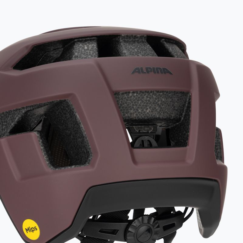 Casco da ciclismo Alpina Taunus Gravel MIPS ox black matt 7