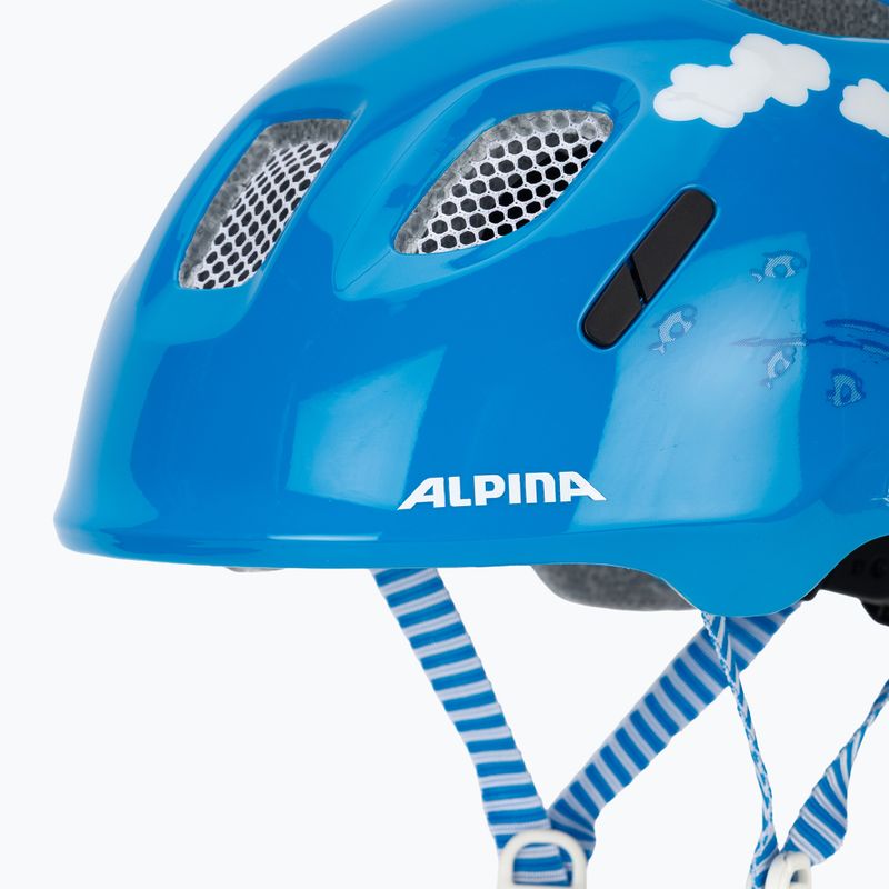 Casco da bici per bambini Alpina Ximo 2 Jr ahoi gloss 8