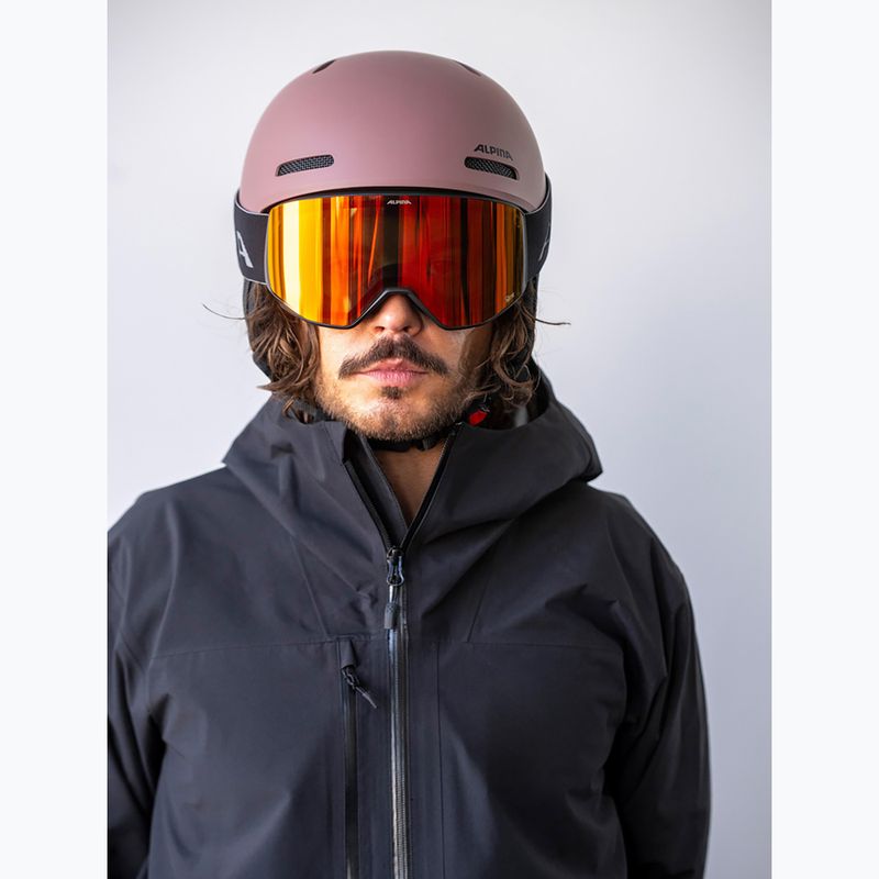 Casco da sci Alpina Arber 2 MIPS coj old rose 7
