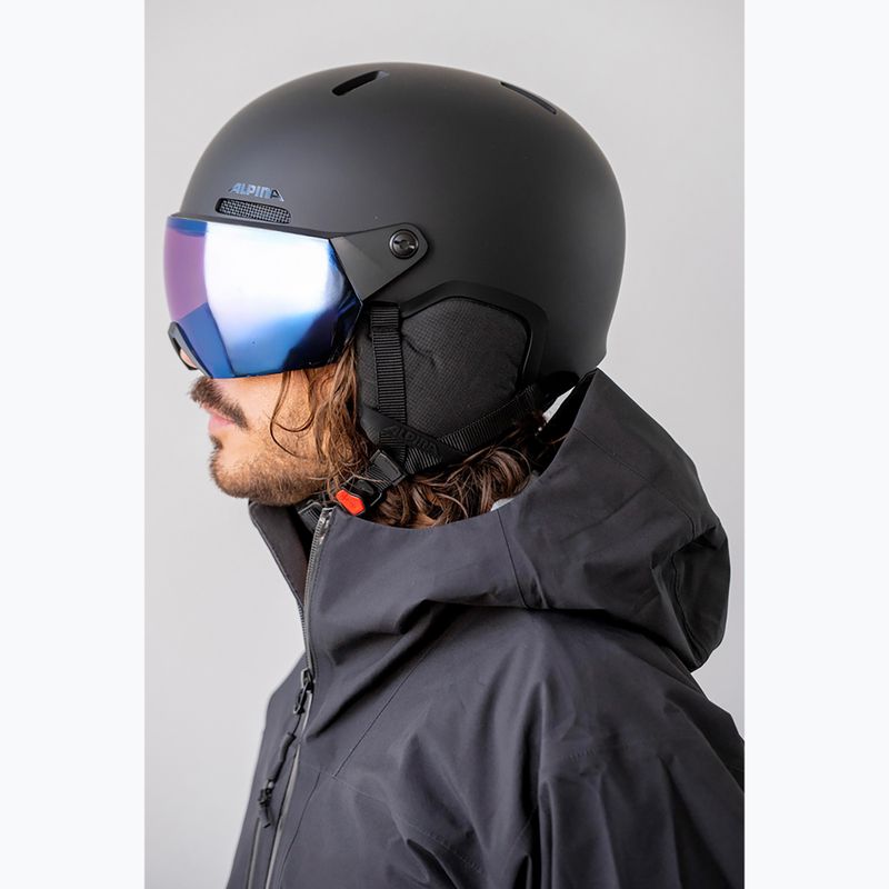 Casco da sci Alpina Arber 2 Visor Q-Lite black matte 6