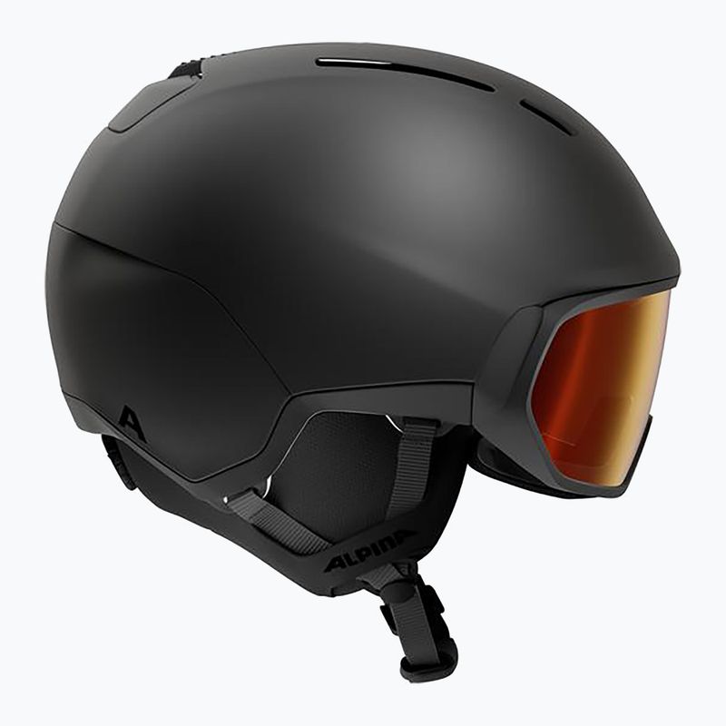 Casco da sci Alpina Vizzard QV MIPS black matte 2