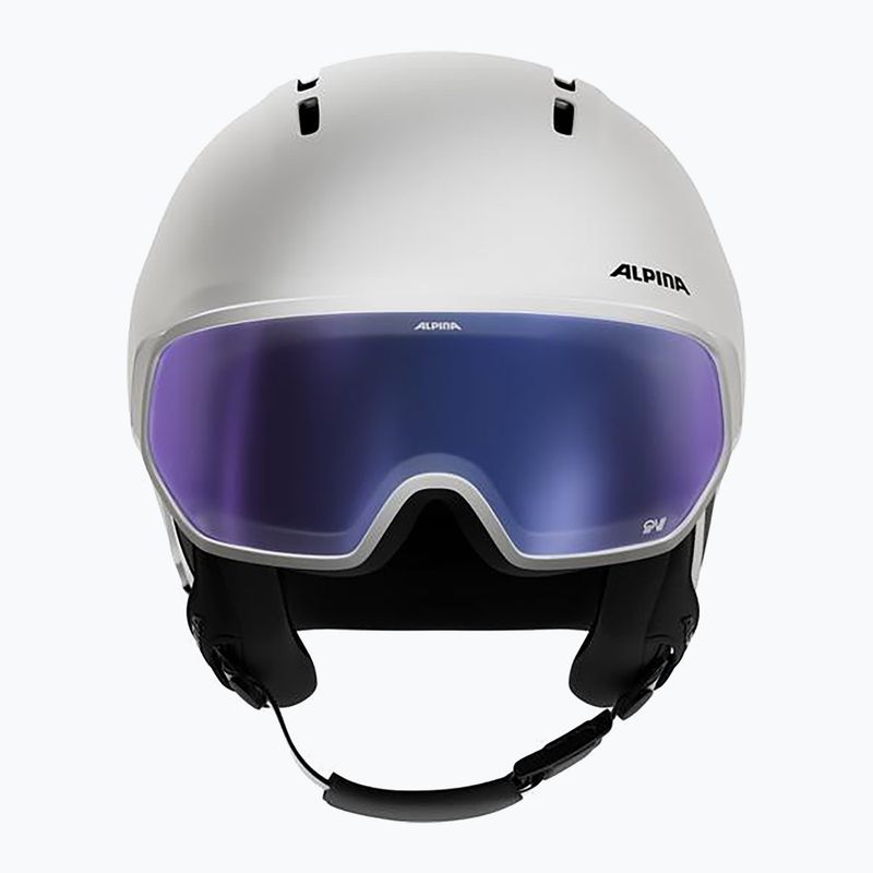 Casco da sci Alpina Vizzard QV MIPS white matt 3