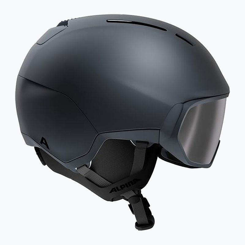 Casco da sci Alpina Vizzard QV MIPS midnight grey matt 2