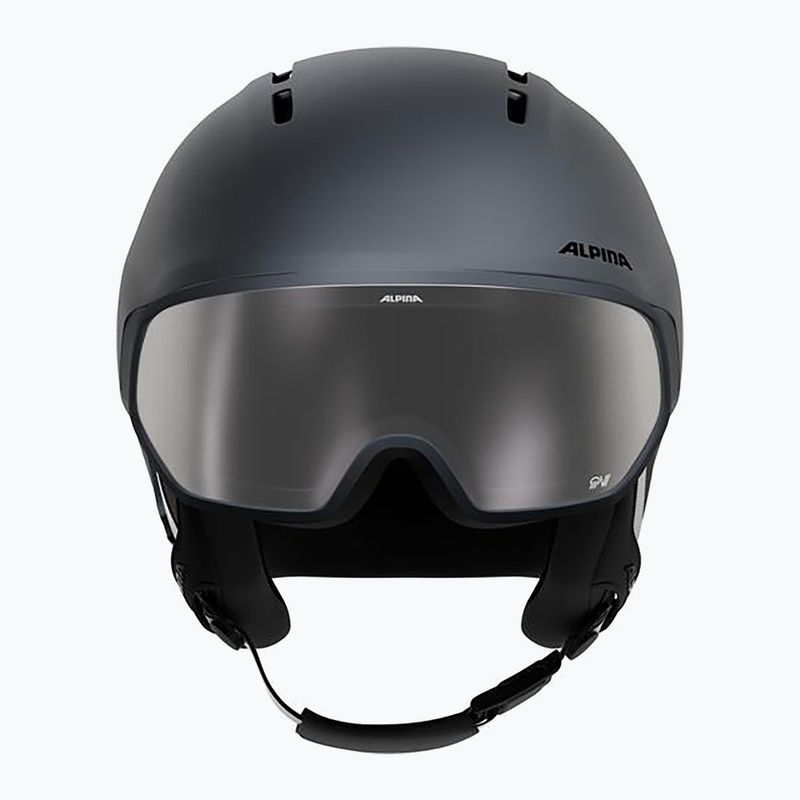 Casco da sci Alpina Vizzard QV MIPS midnight grey matt 3