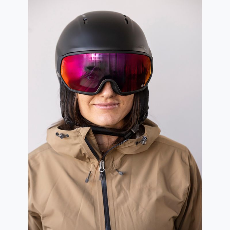 Casco da sci Alpina Vizzard Q-Lite black matte 7