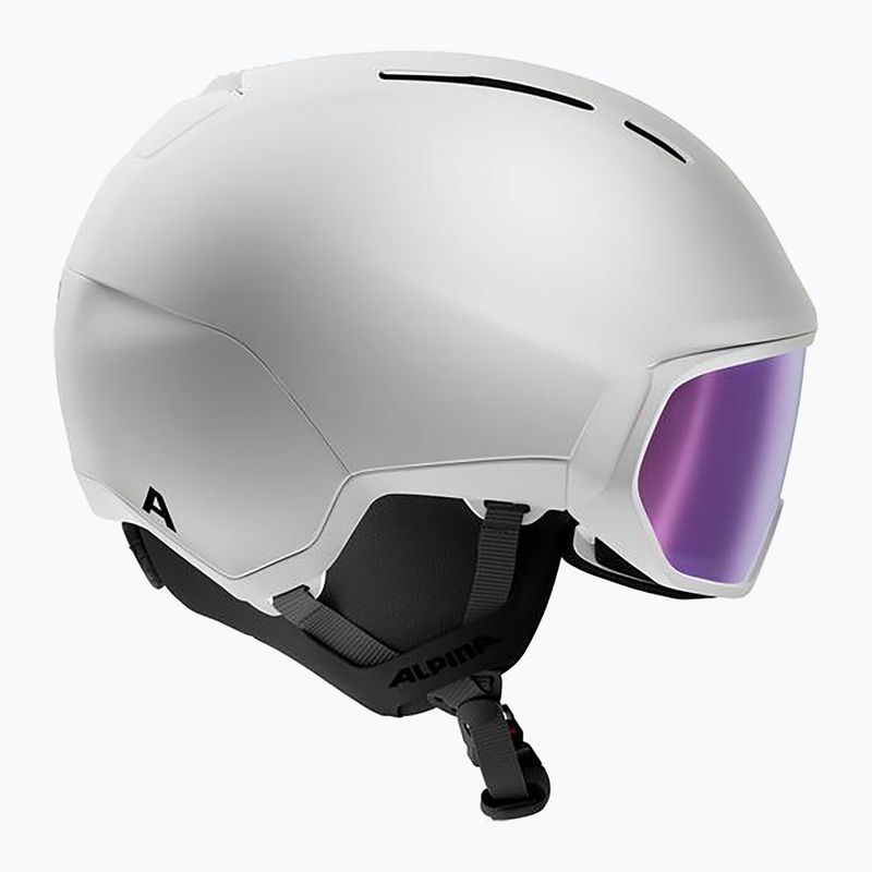 Casco da sci Alpina Vizzard Q-Lite white matt 2