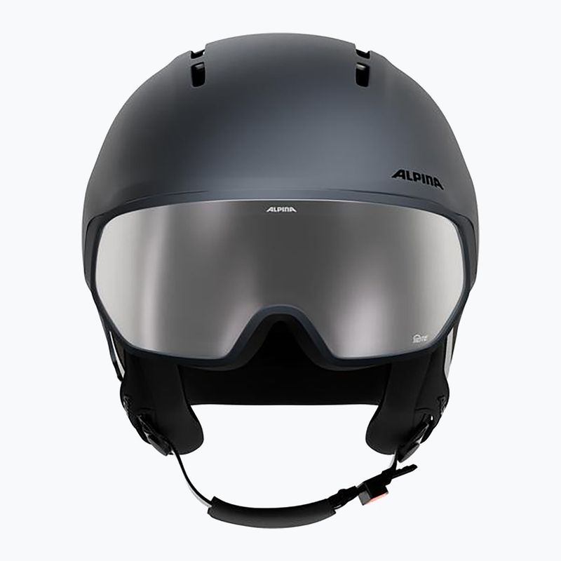 Casco da sci Alpina Vizzard Q-Lite midnight grey matt 3