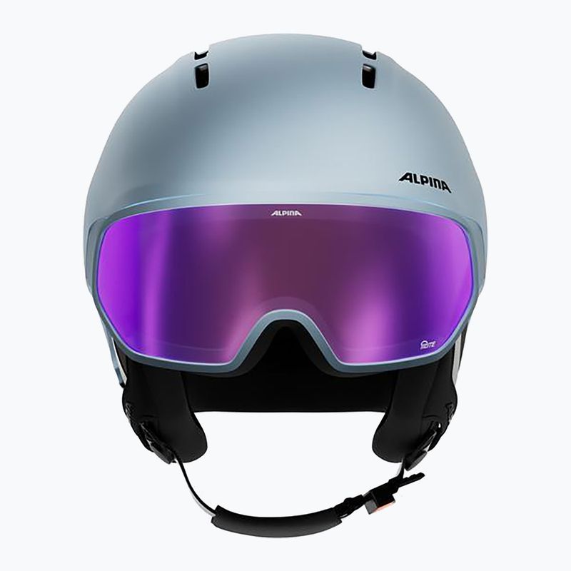 Casco da sci Alpina Vizzard Q-Lite ice blue matt 3