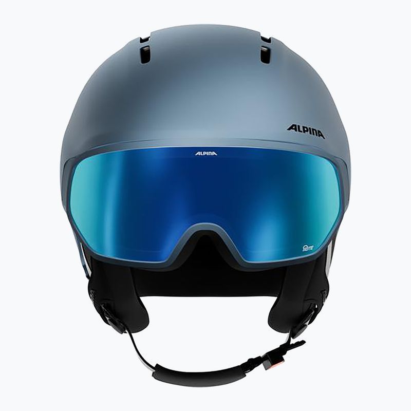 Casco da sci Alpina Vizzard Q-Lite midnight blue matt 3