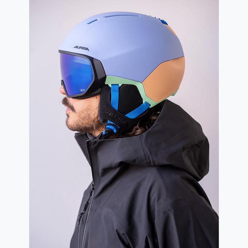 Casco da sci Alpina Vizzard Q-Lite harlekin 6