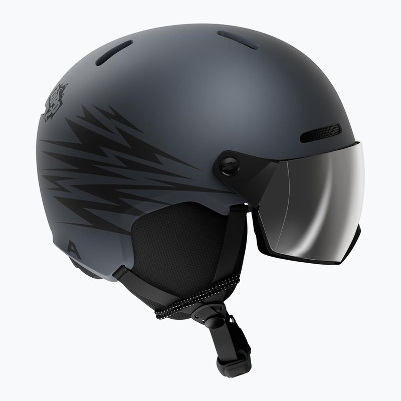 Casco da sci per bambini Alpina Zupo 2 Visor Q-Lite midnight grey 2