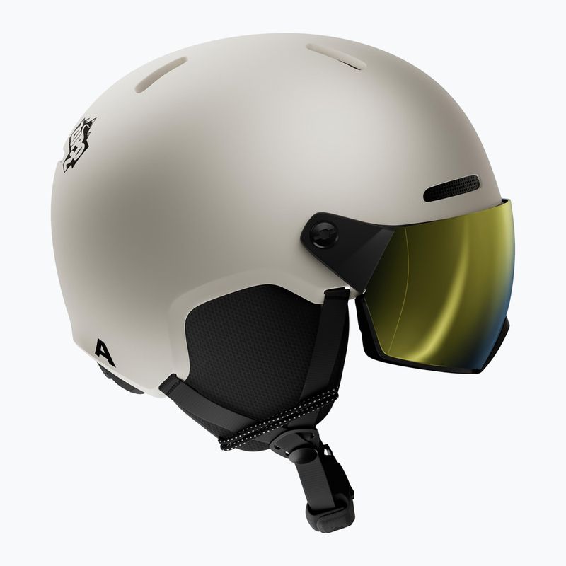 Casco da sci per bambini Alpina Zupo 2 Visor Q-Lite sand matt 2