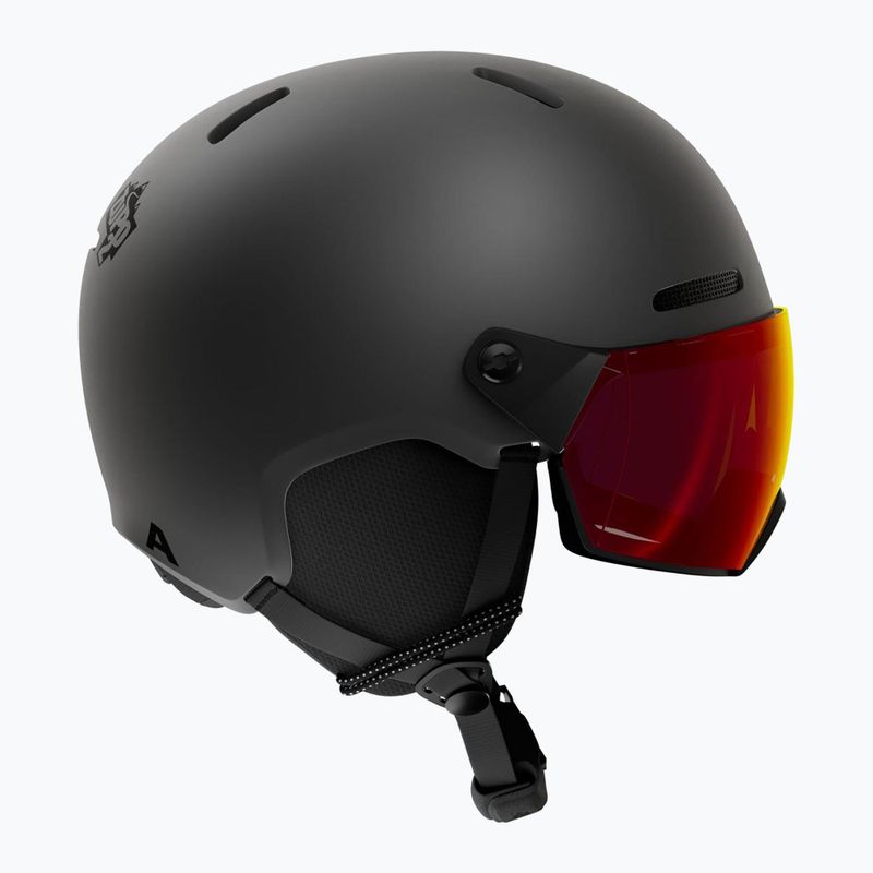 Casco da sci per bambini Alpina Zupo 2 Visor Q-Lite black matte 2