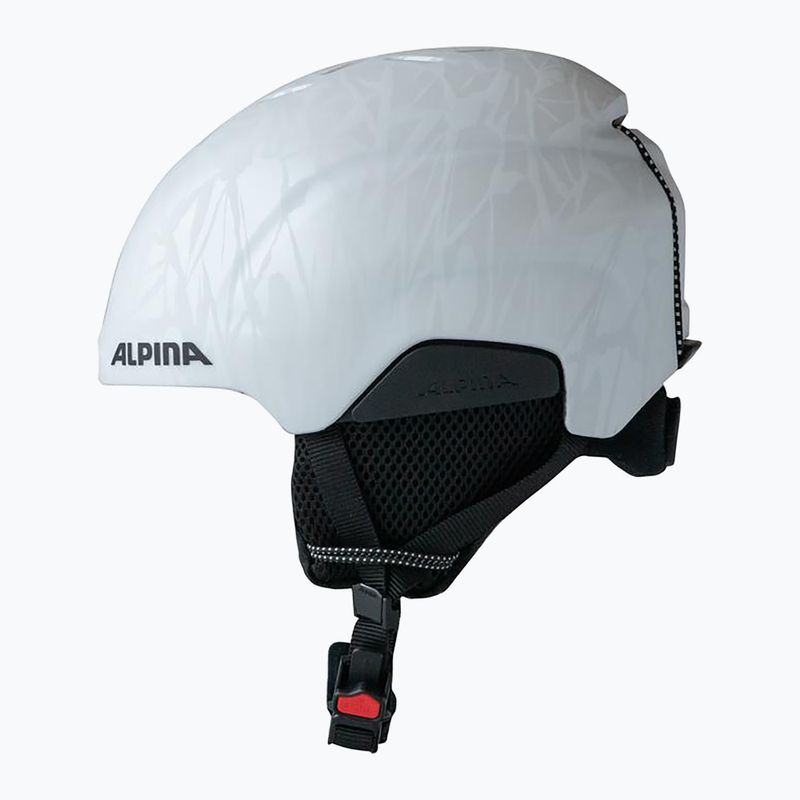 Casco da sci per bambini Alpina Pizi white camo 2