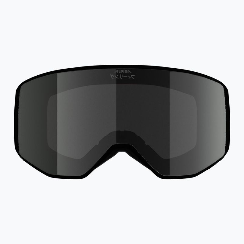 Maschera da sci Alpina Venet Q-Lite coj black/brown matt 2