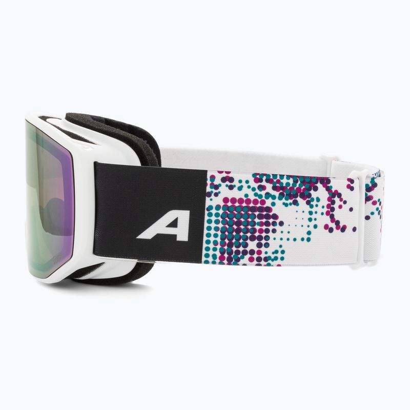 Maschera da sci Alpina Venet M Q-Lite  white/lilac matt 4
