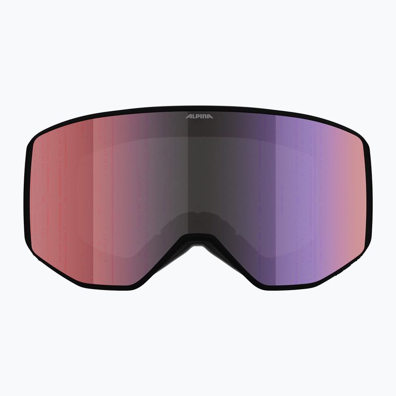 Maschera da sci Alpina Venet M Q-Lite  white/lilac matt 2
