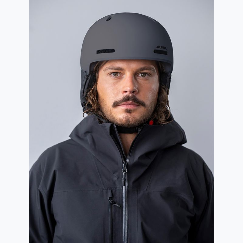 Casco da sci Alpina Arber 2 MIPS midnight grey 5