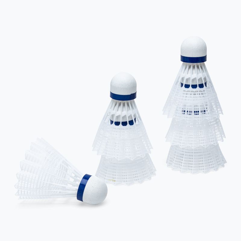 Volani da badminton VICTOR Nylonshutle 500 6pcs bianco medio 3